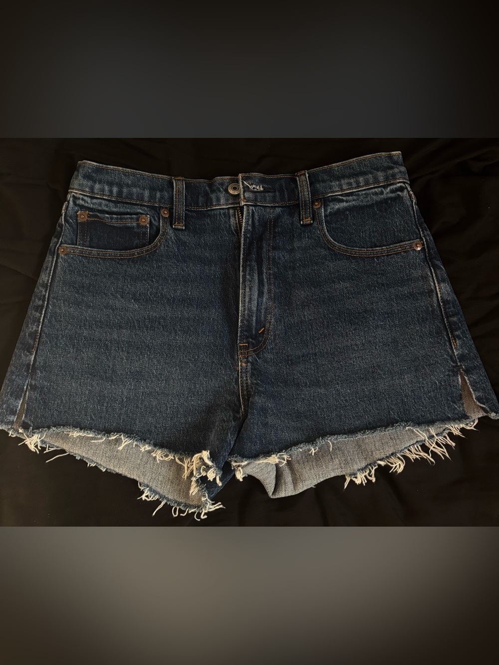 Abercrombie & Fitch Denim The Mom Short High Rise